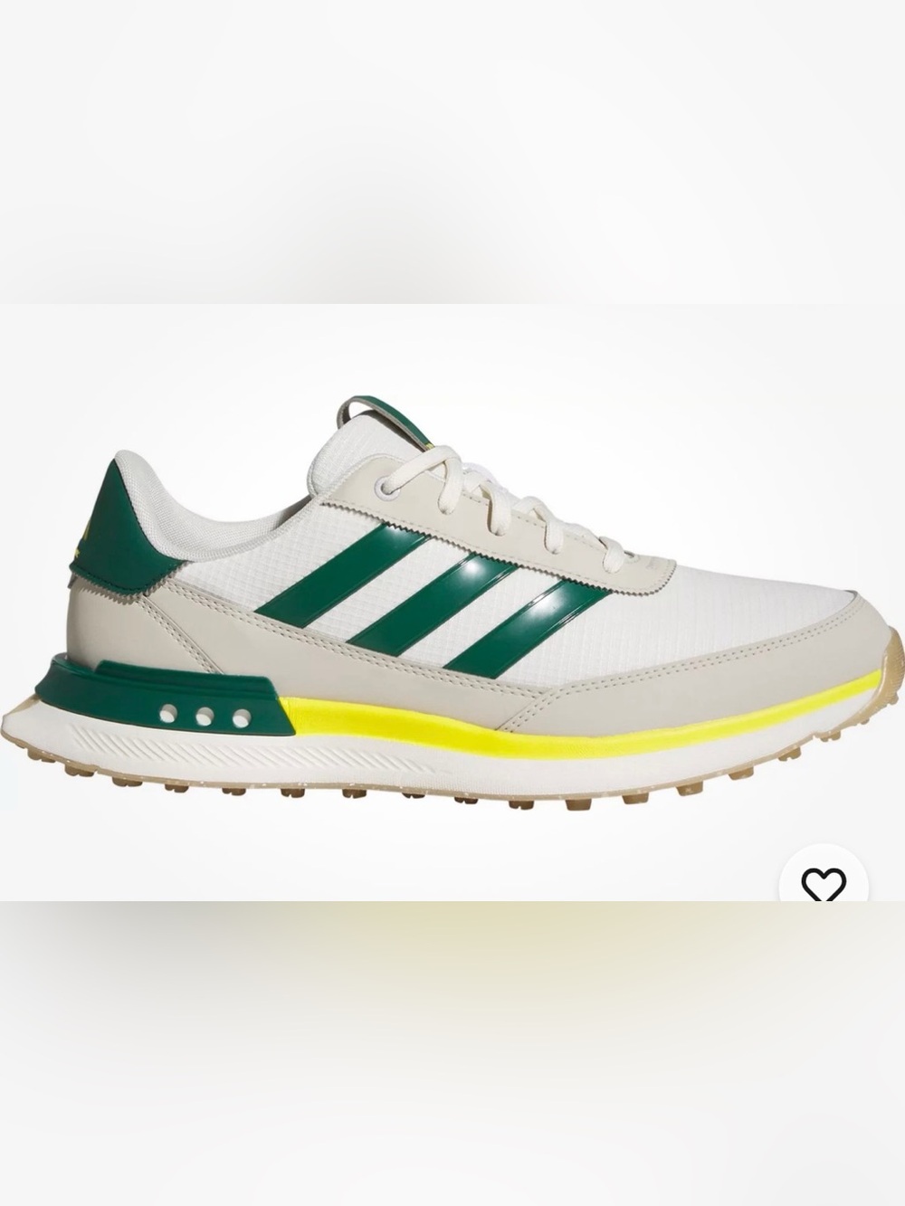 adidas men’s 12.5 golf shoes. Masters green color
